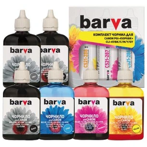 Чорнило Barva Canon PGI-450PGBK + CLI-451BK/C/M/Y/GY (6x90 г) SET (CPGI450-6-090-MP) зображення 1
