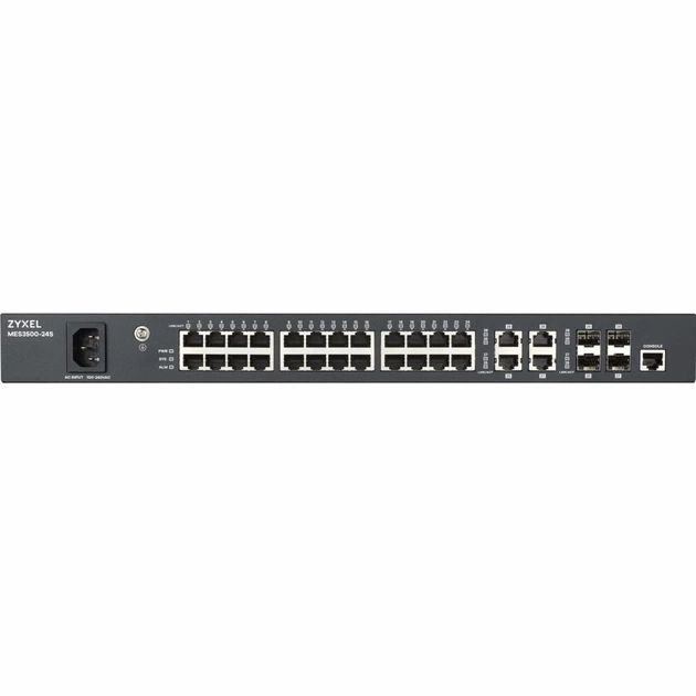 Комутатор мережевий ZyXel MES3500-24S-EU01V1F - зображення 1
