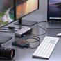Порт-реплікатор Belkin USB-C Pro Thunderbolt 4 Dock Triple Display Dock 8K (INC006VFSGY) - зменшене зображення 8