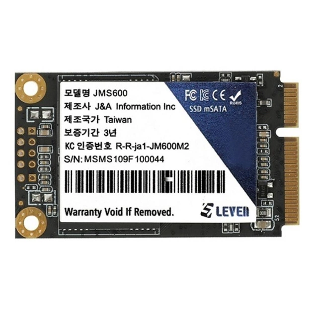 Накопичувач SSD mSATA 256GB LEVEN (JMS600-256GB) - изображение 1