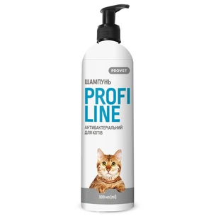 Шампунь для тварин ProVET Профілайн антибактеріальний для котів 300 мл (4823082422074) зображення 1