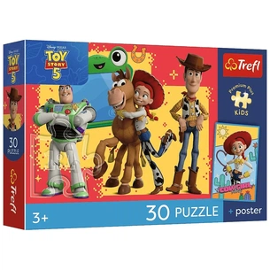 Пазл Trefl Premium Plus Kids Toy Story 5 Приключения игрушек 30 элементов (5900511183443) изображение 1
