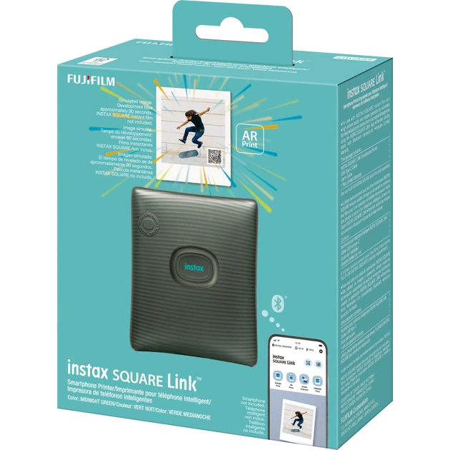 Сублімаційний принтер Fujifilm INSTAX SQ Link Green (16785482) - picture 7