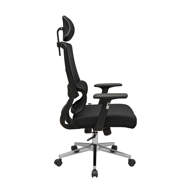 Офісне крісло Richman Вектор Про Хром М-2 Сітка Чорна (R00000053311) - зображення 3