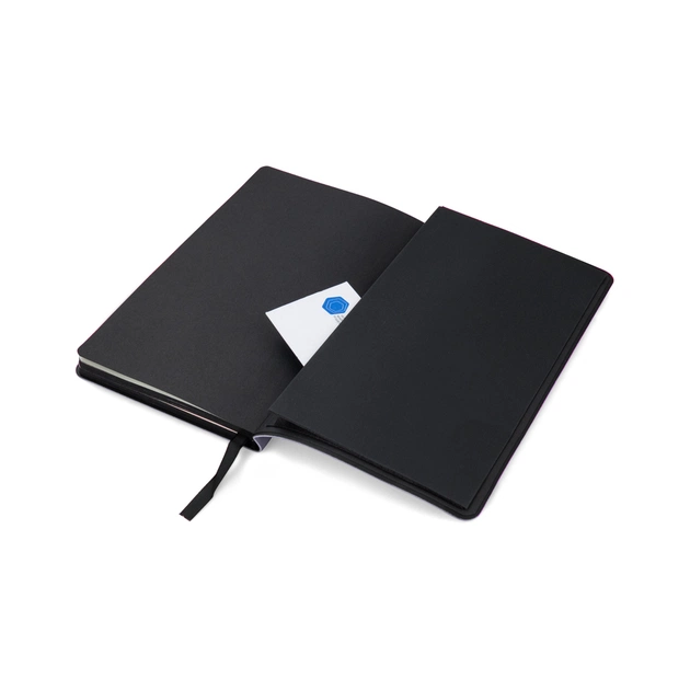 Блокнот Axent Partner Soft, 125х195, 96арк, кліт, сріблястий (8206-34-A) - зображення 6