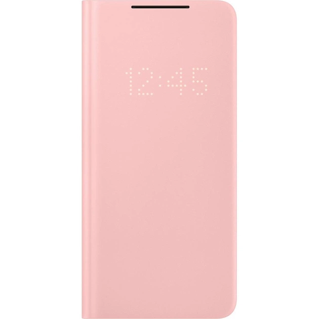 Чохол до мобільного телефона Samsung Smart LED View Cover Samsung Galaxy S21+ Pink (EF-NG996PPEGRU) - изображение 1