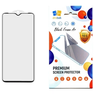 Скло захисне Drobak Realme C51 Black Frame A+ (676732) зображення 1