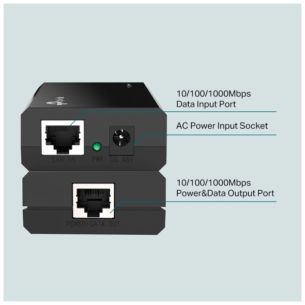 Адаптер PoE TP-Link TL-PoE150S - изображение 6