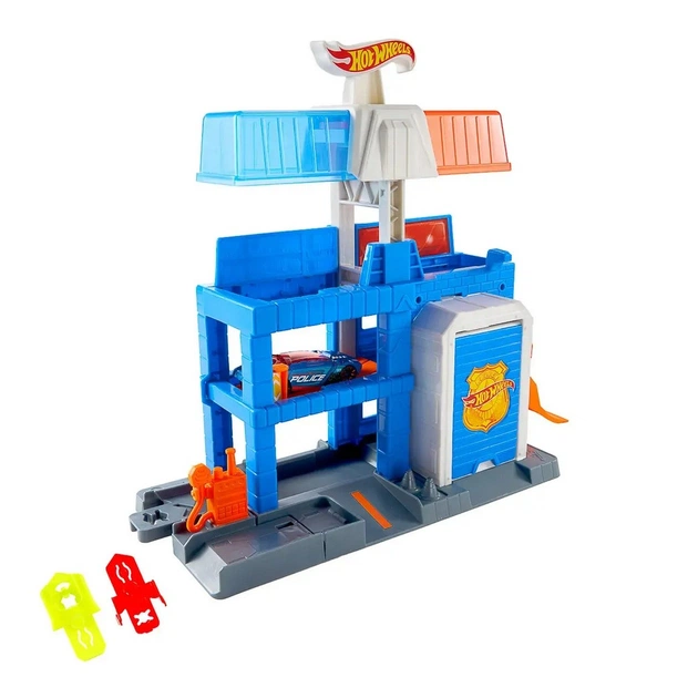 Автотрек Hot Wheels City Поліцейська вежа в місті (JHL74) - picture 3