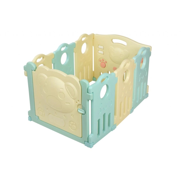 Дитячий манеж Same Toy Aole Милый мишка 6+2 (ограждение) (AL-W170901) - изображение 1