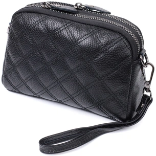 Сумка Vintage З натуральної шкіри Чорна (22807) зображення 1