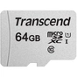 Карта пам'яті Transcend 64GB microSDXC class 10 UHS-I U1 (TS64GUSD300S) - зменшене зображення 1