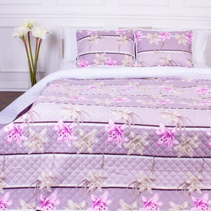 Покривало MirSon набір Print Line №5952 Florist 150х210 см + наволочка 50х70 см (2200006169482) зображення 1