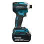 Шуруповерт Makita LXT, 18V, 2x5Ah, 180Нм, MakPac (DTD172RTJ) - зменшене зображення 4
