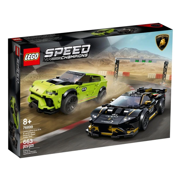 Конструктор LEGO Speed Champions Lamborghini Urus ST-X та Lamborghini Huracan (76899) - зображення 1