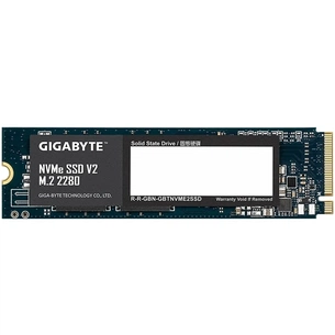 Накопичувач SSD 256GB Gigabyte NVMe SSD V2 M.2 PCIe 3.0 x4 3D NAND TLC (G3NVMEV2256G) зображення 1