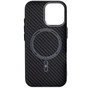 Чохол до мобільного телефона Armorstandart LikeCarbon2 MagCase Apple iPhone 17 Carbon Black (ARM86257) - зменшене зображення 2