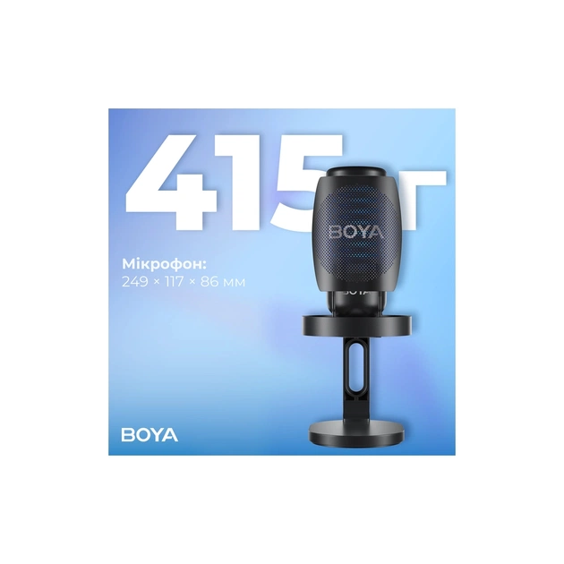 Микрофон Boya K3-02 RGB Type-C/3,5 мм Black (BOYA K3-02) - изображение 10