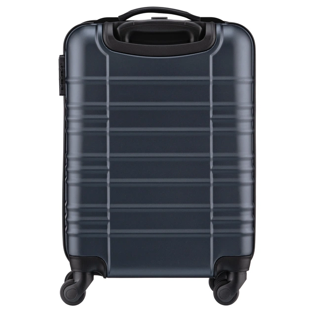 Валіза Wenger Amplar, мала, пластик, 4 колеса, синя (653144) - зображення 6