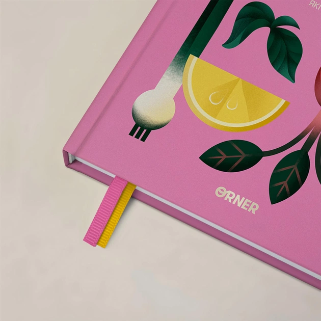 Кулинарный блокнот Orner Любимые рецепты, розовый (orner-3425) - изображение 5