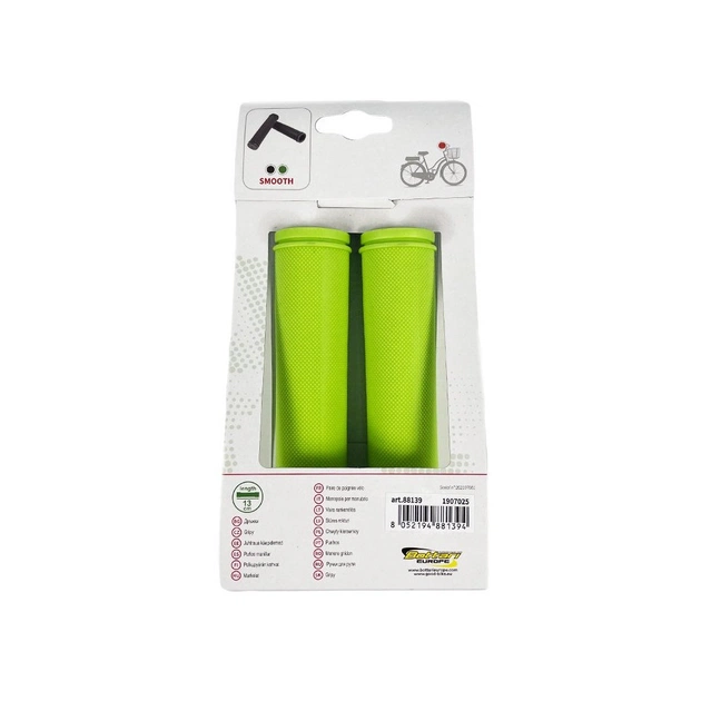 Гріпси Good Bike "SMOOTH" 2шт 130 мм Green (88139G-IS) - зображення 7