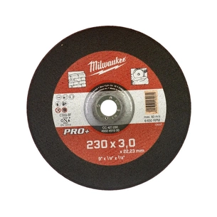Круг відрізний Milwaukee по каменю CC 42/230х3 PRO (4932451500) зображення 1