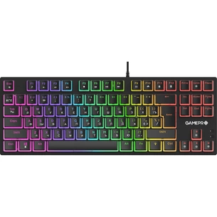 Клавіатура GamePro MK80R Red Switch RGB USB Black (MK80R) зображення 1