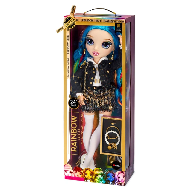 Лялька Rainbow High колекційна мегалялька - Амайя на подіумі 61 см (577287) - изображение 1