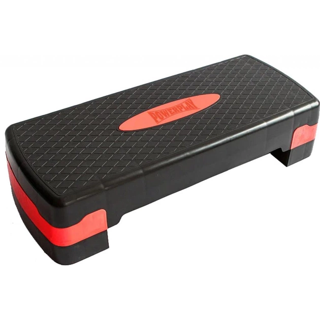 Степ-платформа PowerPlay 4328 2 рівні 10-15 см Black/Red (PP_4328_(2)_Black/Red) - picture 1