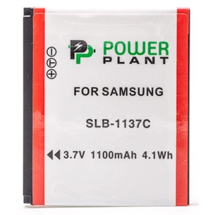 Акумулятор до фото/відео PowerPlant Samsung SLB-1137C (DV00DV1350) зображення 1
