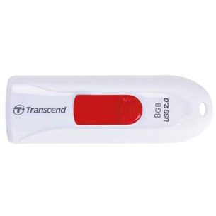 USB флеш накопичувач Transcend 8Gb JetFlash 590 White USB 2.0 (TS8GJF590W) зображення 1