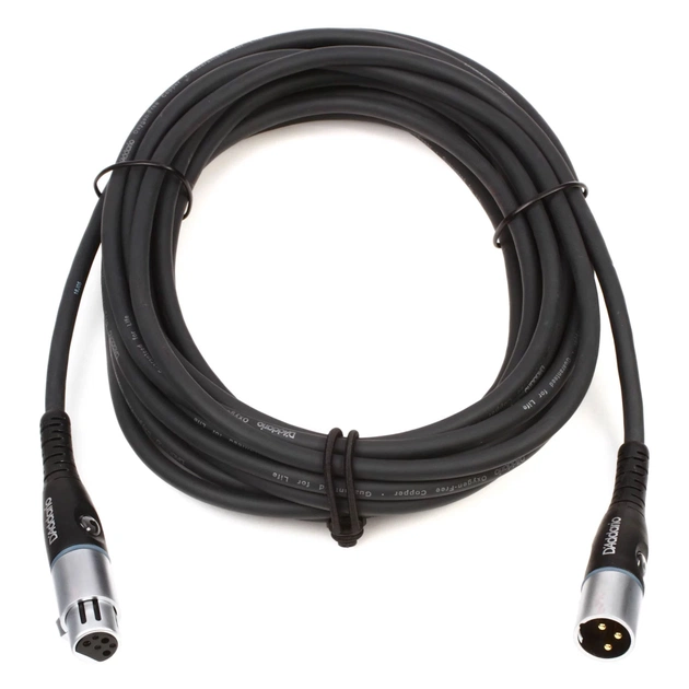 Мікрофонний кабель D'Addario Custom Series Microphone Cable 7.5m (PW-M-25) - picture 2