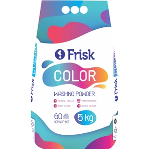 Пральний порошок Frisk Color 5 кг (4820197121120) зображення 1