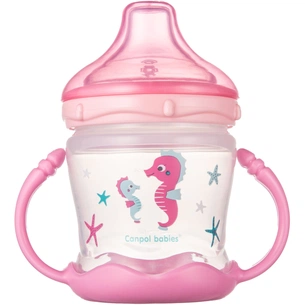 Поїльник-непроливайка Canpol babies Sweet fun 180 мл рожева (57/300_pin) зображення 1