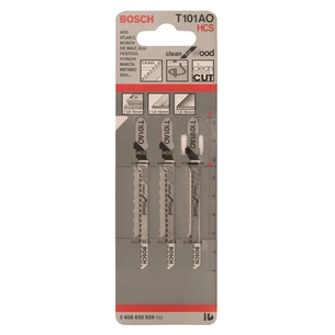 Полотно Bosch по дереву T 101 AO, 1.4х83мм, 3шт (2.608.630.559) изображение 1