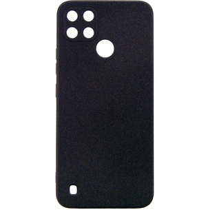 Чохол до мобільного телефона Dengos Carbon Realme C25y (black) (DG-TPU-CRBN-145) зображення 1