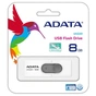 USB флеш накопичувач ADATA 8GB UV220 White/Gray USB 2.0 (AUV220-8G-RWHGY) - зменшене зображення 3