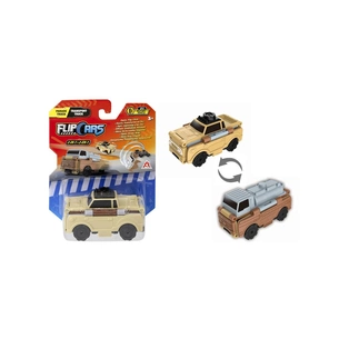 Машина Flip Cars 2 в 1 Парадна вантажівка і Автоцистерна (EU463875-28) зображення 1