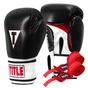 Боксерські рукавички Title Classic Leather 2.0 Black/White/Red XL 16 oz (CSBGL2 X BK/WH/RD) - зменшене зображення 1