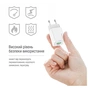 Зарядний пристрій ColorWay C101E GaN Mini 45W PD PPS USB-C + USB-A QC4.0 white (CW-CHS060PD-WT) - уменьшенное изображение 12