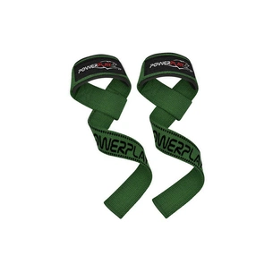 Кистьові лямки PowerPlay 7064 Lifting Gym Straps Зелені (PP_7064_Green) изображение 1