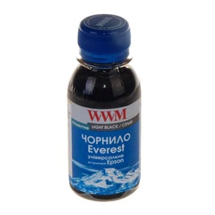 Чорнило WWM EPSON UNIVERSAL EVEREST pigmented Light Black (EP02/LBP-2) зображення 1