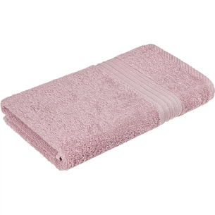 Рушник Home Line махровий бордюрний (бузковий) 500 гр/м2, 70х140 см (181794) зображення 1