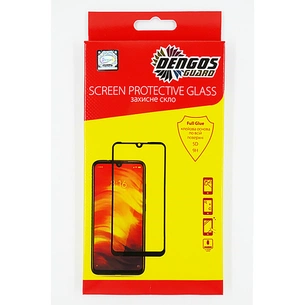 Скло захисне Dengos Full Glue Huawei Y6P (TGFG-122) зображення 1