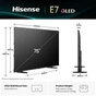Телевізор Hisense 75E7Q - зменшене зображення 2