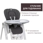 Стілець для годування Chicco Polly Magic Relax темно-сірий (79502.69) - уменьшенное изображение 3