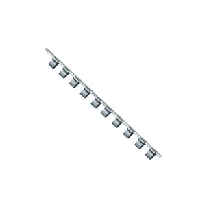 Полиця для інструменту Toptul планка-тримач для головок 1/2"x560x16шт (BKAC1616) зображення 1