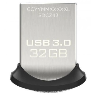 USB флеш накопичувач SanDisk 32GB Ultra Fit USB 3.0 (SDCZ43-032G-GAM46) зображення 1