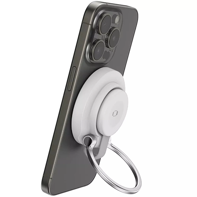 Бездротовий зарядний пристрій Proove Knocker 2 in 1 Qi2 15W White (WSPK15012002) - picture 12