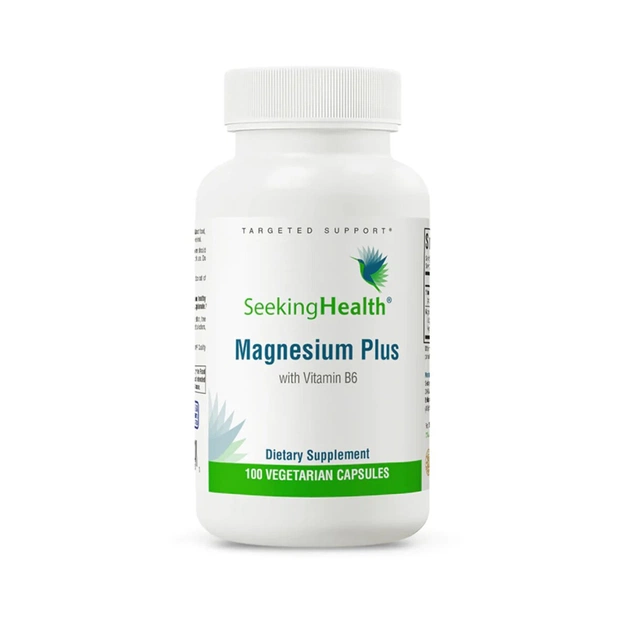 Мінерали Seeking Health Магній Плюс, Magnesium Plus, 100 вегетаріанських капсул (SKH52068) - изображение 1